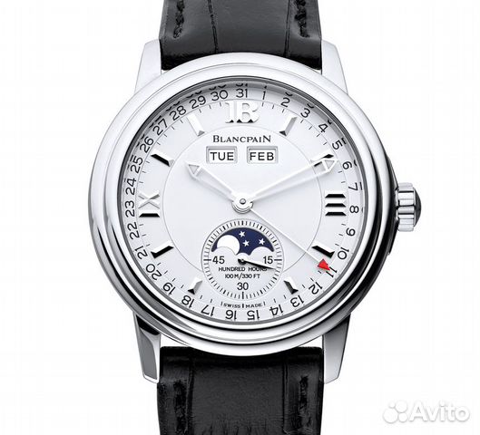 Blancpain Lman Moon Phase Complete Calendar