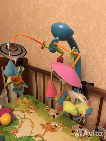 Мобиль tiny love. Развивающий коврик