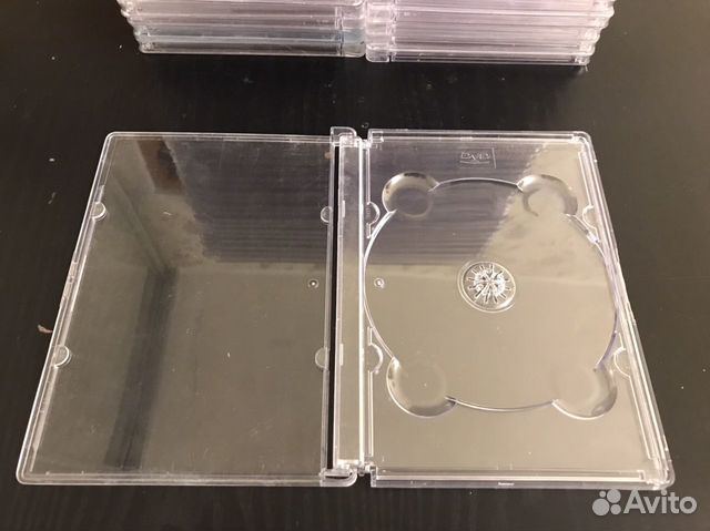 Боксы для DVD дисков «Стекло» 250 штук Боксы для DVD дисков «Стекло» 250 штук