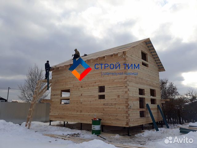 Дом из бруса 100 кв.м Дом из бруса 100 кв.м