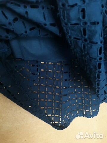 Юбка befree х/б темно-синяя Юбка befree х/б темно-синяя