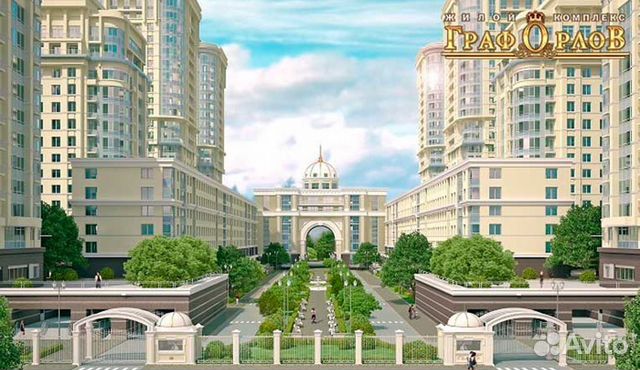 1-к квартира, 61.6 м², 6/24 эт. 1-к квартира, 61.6 м², 6/24 эт.