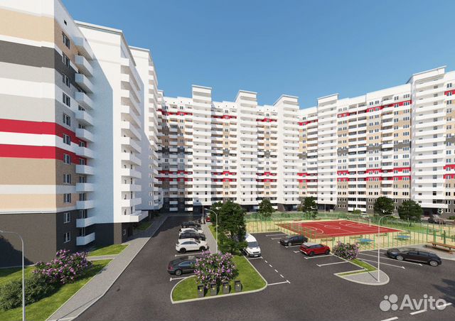 2-к квартира, 64 м², 8/16 эт.