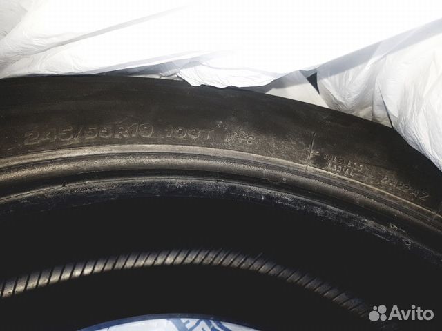 Комплект летней резины Bridgestone 245/55 r19