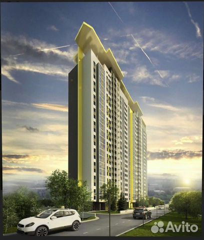 1-к квартира, 36.3 м², 2/22 эт. 1-к квартира, 36.3 м², 2/22 эт.