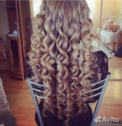 Укладка, локоны, косы