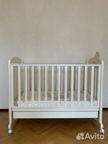 Детская кроватка-качалка Baby Italia Leo Детская кроватка-качалка Baby Italia Leo