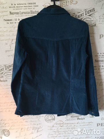 Вельветовая рубашка