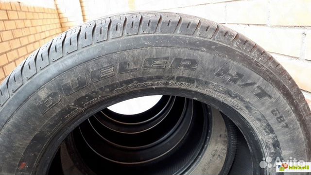 225/65/17 б/у 4шт Bridgestone Dueler h/t 687 225/65/17 б/у 4шт Bridgestone Dueler h/t 687
