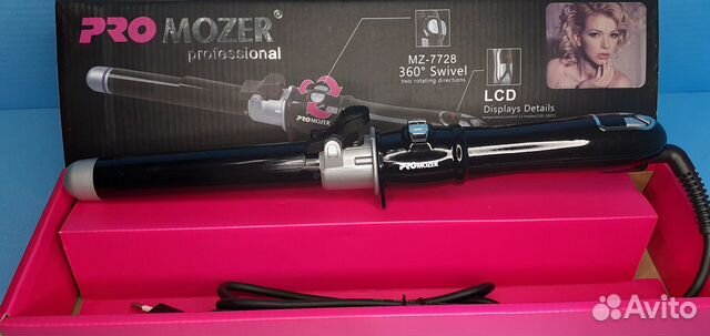 Автоматическая плойка Mozer Крутящаяся Серия Pro
