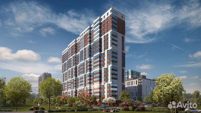 1-к квартира, 44.7 м², 12/19 эт. 1-к квартира, 44.7 м², 12/19 эт.