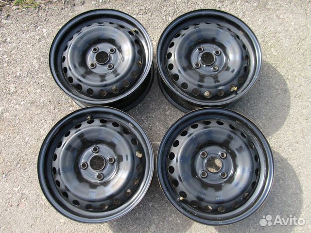 Диски оригинал R15 на Hyundai Solaris / Kia Rio Диски оригинал R15 на Hyundai Solaris / Kia Rio
