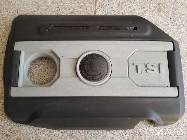 Декоративная крышка двигателя skoda a5, vw, seat