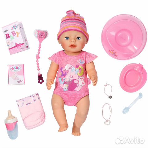 Интерактивная кукла Zapt Creation Baby Born 43см купить на Зозу.ру - фотография № 2