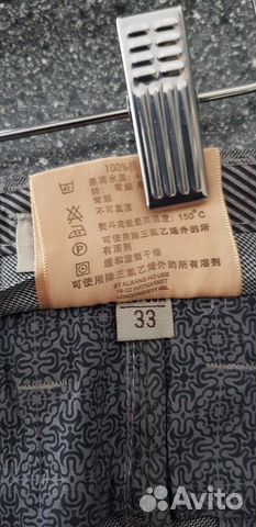 Брюки Burberry,оригинал