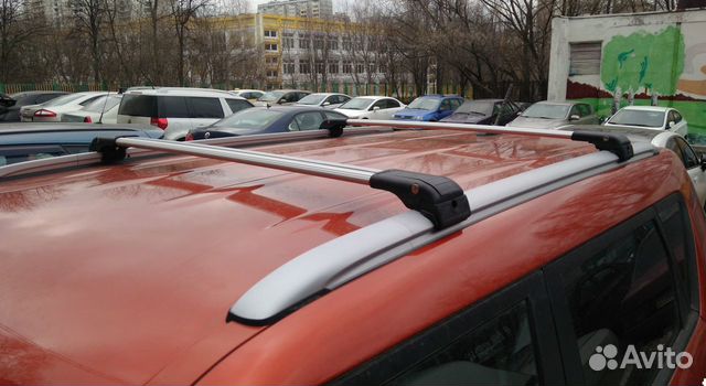 Багажник на интегрированные рейлинги V2