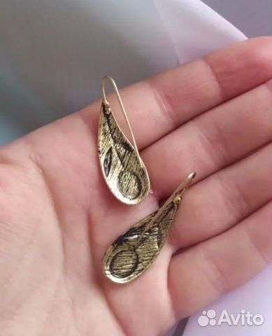 Серьги винтажные Серьги винтажные
