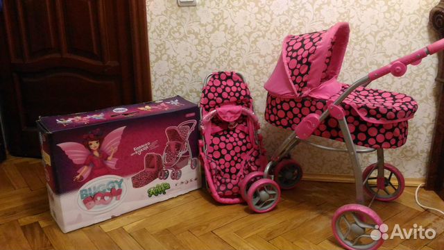 Коляска для кукол 2 в 1 Buggy Boom Amidea