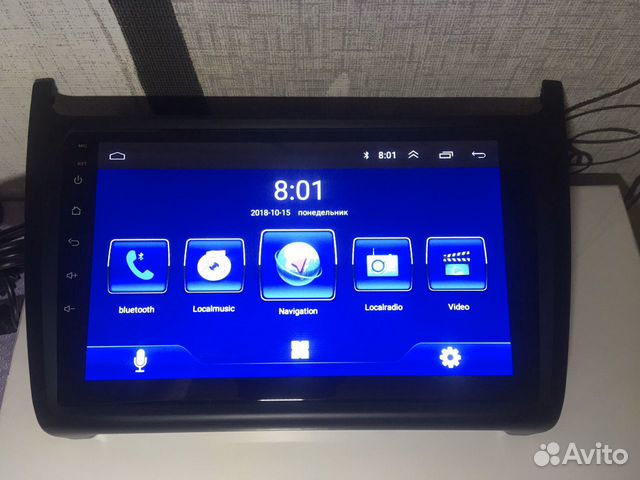 Штатная магнитола Android на VW Polo 5 Android 8.1