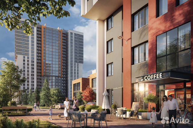 1-к квартира, 32.6 м², 19/20 эт.