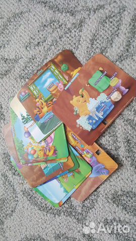 Детский обучающий карточный компьютер Винни vtech Детский обучающий карточный компьютер Винни vtech