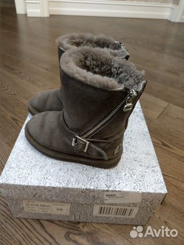 Угги happy steps, натуральный мех, р.26