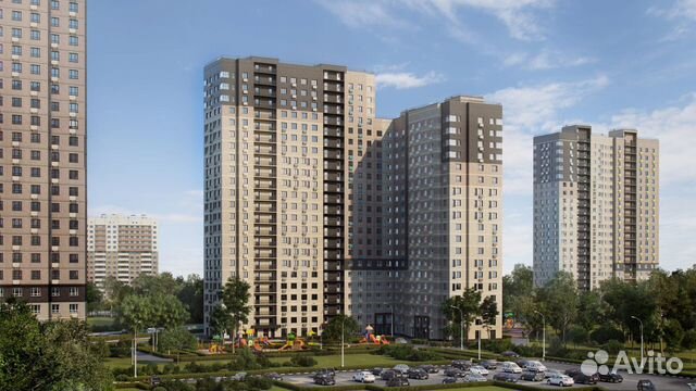 1-к квартира, 37.9 м², 8/19 эт. 1-к квартира, 37.9 м², 8/19 эт.