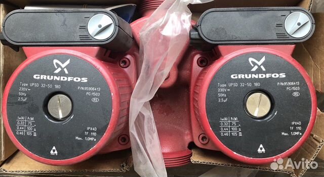 Насос grundfos upsd 32-50