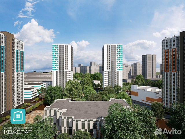 1-к квартира, 30.7 м², 13/25 эт.