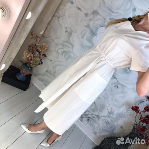 Хлопковое платье новое 42-46 Хлопковое платье новое 42-46