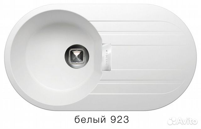 Кухонная мойка tolero loft TL-780 / Белый Кухонная мойка tolero loft TL-780 / Белый
