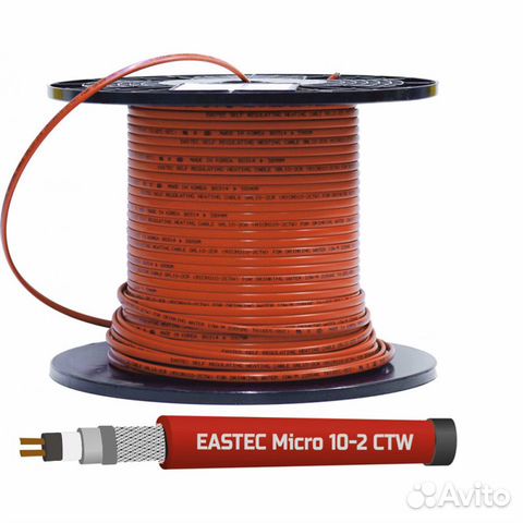 Eastec SRL 30-2 M30W (300м/рул.),греющий кабель бе