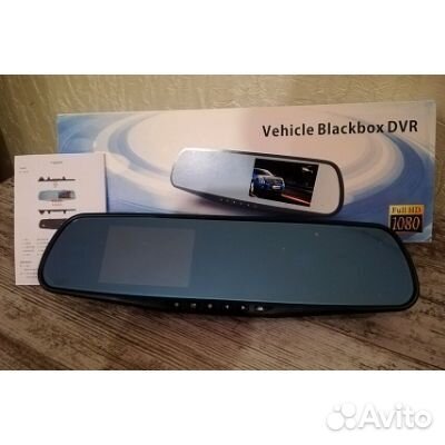Зеркало заднего вида с видеорегистратором HD