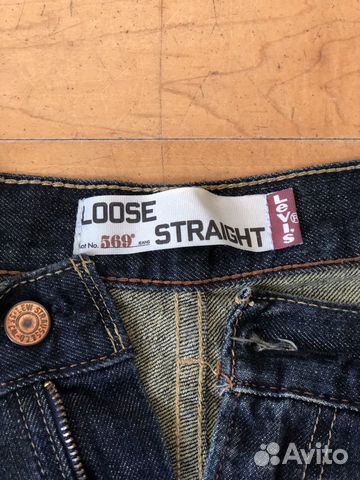 Шорты джинсовые Levi’s 569 р.32