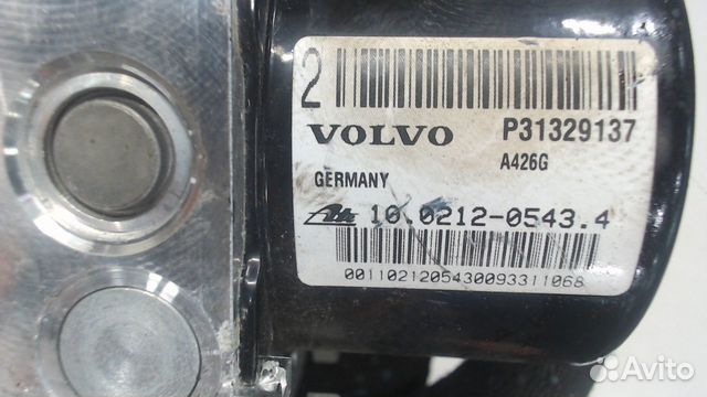 Блок абс, насос (ABS, ESP, ASR) Volvo S60 2010, 20 Блок абс, насос (ABS, ESP, ASR) Volvo S60 2010, 20