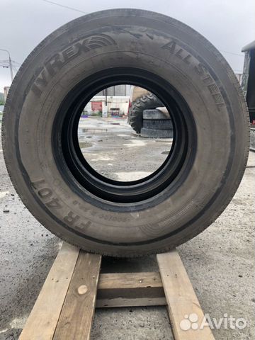 Грузовые шины б/у на рулевую ось 295/80 R22,5