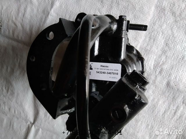 Насос гидроусилителя маз в сб. Евро 543240-3407010