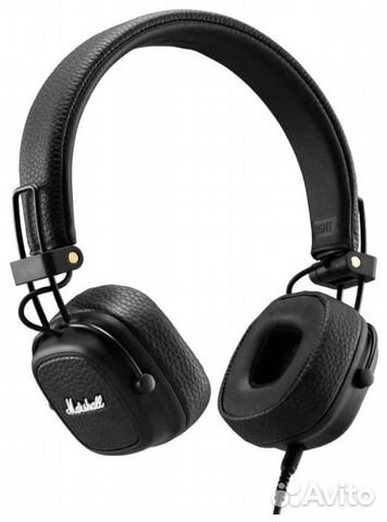 Marshall major III black, наушники