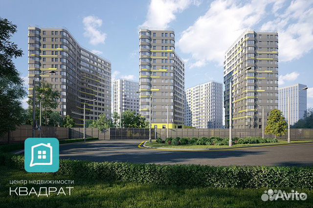 1-к квартира, 34.9 м², 2/16 эт.