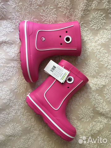 Новые Резиновые сапоги Crocs J2 (33-34) Новые Резиновые сапоги Crocs J2 (33-34)