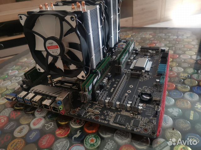 Связка X99 dual LGA2011-3+2xE5-2678V3+64GB DDR4