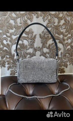 Сумка Alexander Wang Александр Ванг стразы