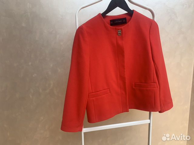 Пиджак Zara малиновый