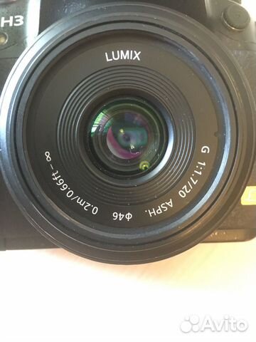 Panasonic Lumix G 20mm f/1.7 asph (H-H020)
