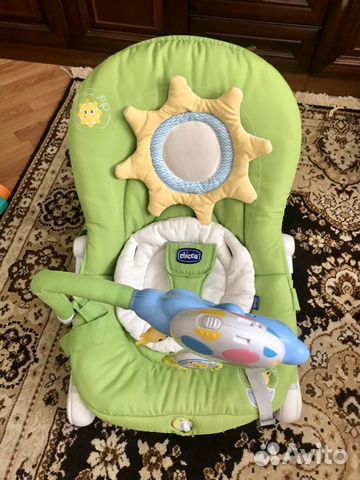 Креслице-качалка Chicco Balloon Summer Green Креслице-качалка Chicco Balloon Summer Green