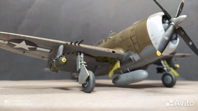 P-47D модель самолёта 1/48