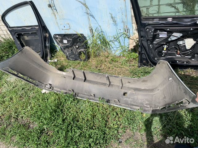 Бампер задний на BMW 3 E46 рестайл Бампер задний на BMW 3 E46 рестайл