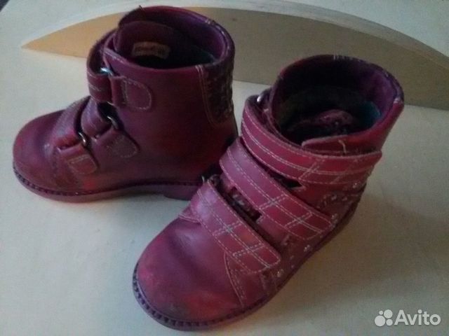 Детские ортопедические сапоги осень 25 размер Детские ортопедические сапоги осень 25 размер