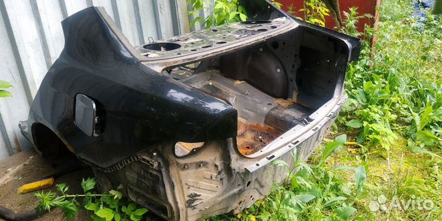Багажник Honda Accord 2005 2.4 задняя часть
