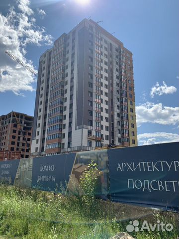 1-к квартира, 40.2 м², 3/16 эт. 1-к квартира, 40.2 м², 3/16 эт.